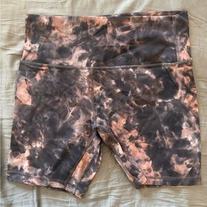Stylish Tie-Dye Women's Shorts